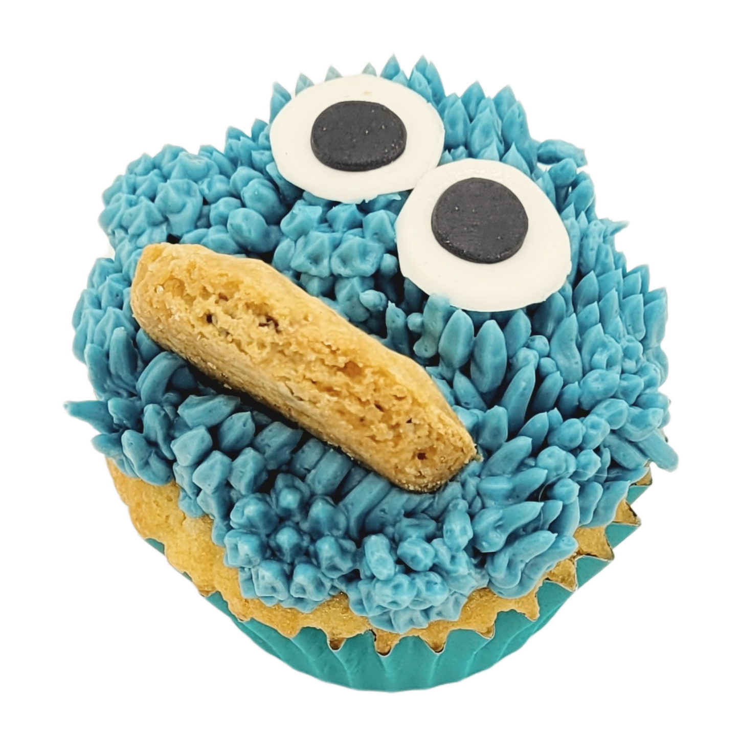 Cookie Monster Cupcake