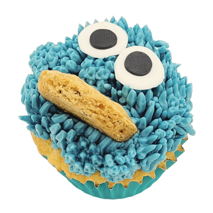 Cookie Monster Cupcake