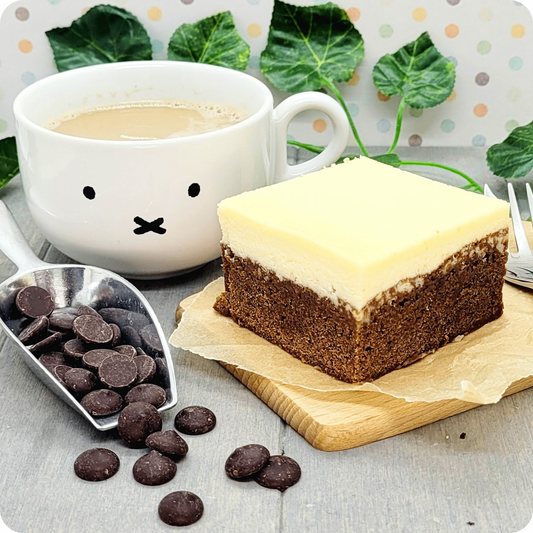 Monster Brownie – De ultieme combinatie van New York cheesecake en chocolade brownie. Proef het zelf!