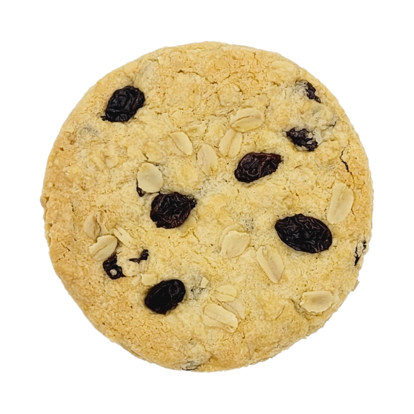 Ambachtelijke Raisins & Oats Cookies met zachte havermout en zoete rozijnen. Bestel in Dendermonde of laat verzenden!