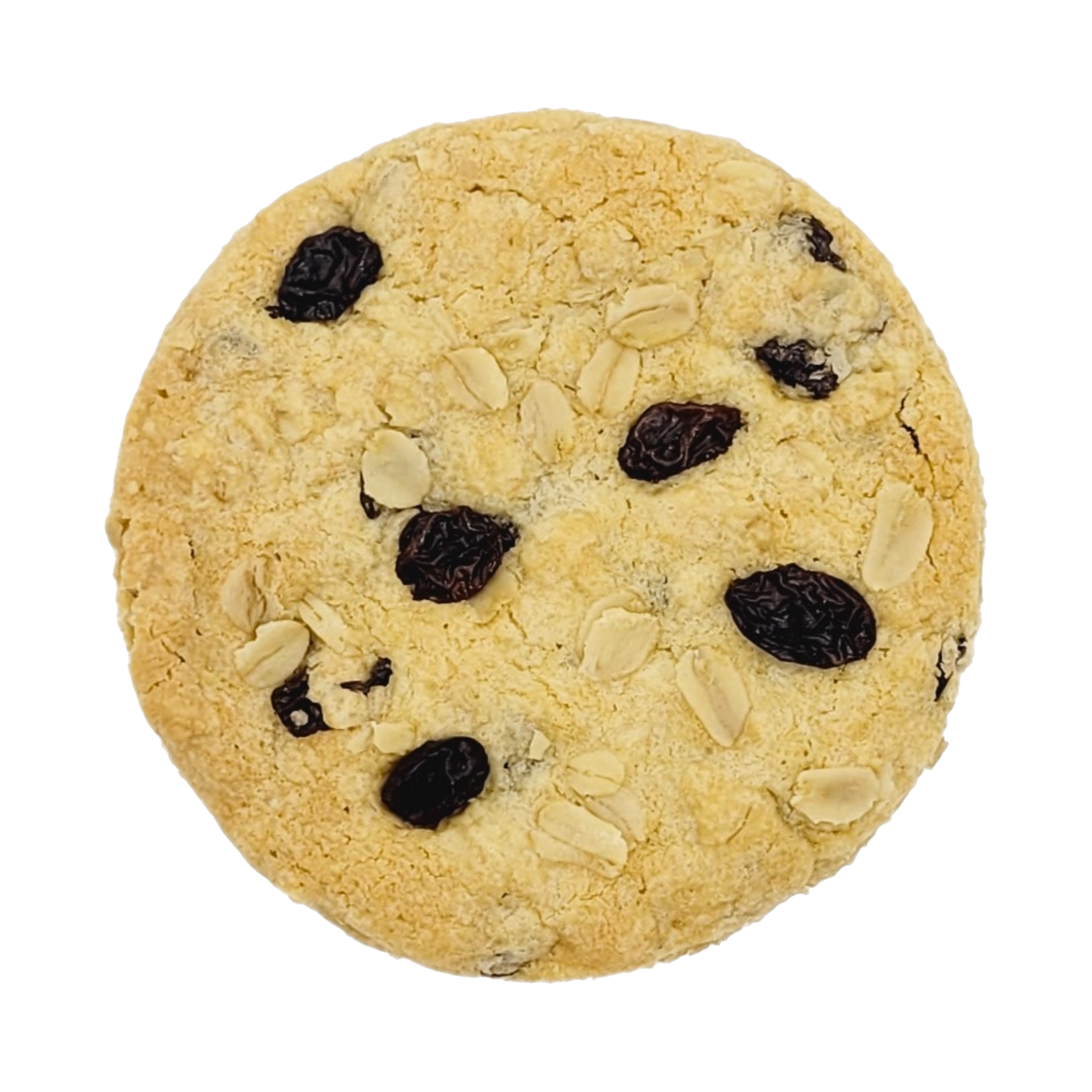 Ambachtelijke Raisins & Oats Cookies met zachte havermout en zoete rozijnen. Bestel in Dendermonde of laat verzenden!