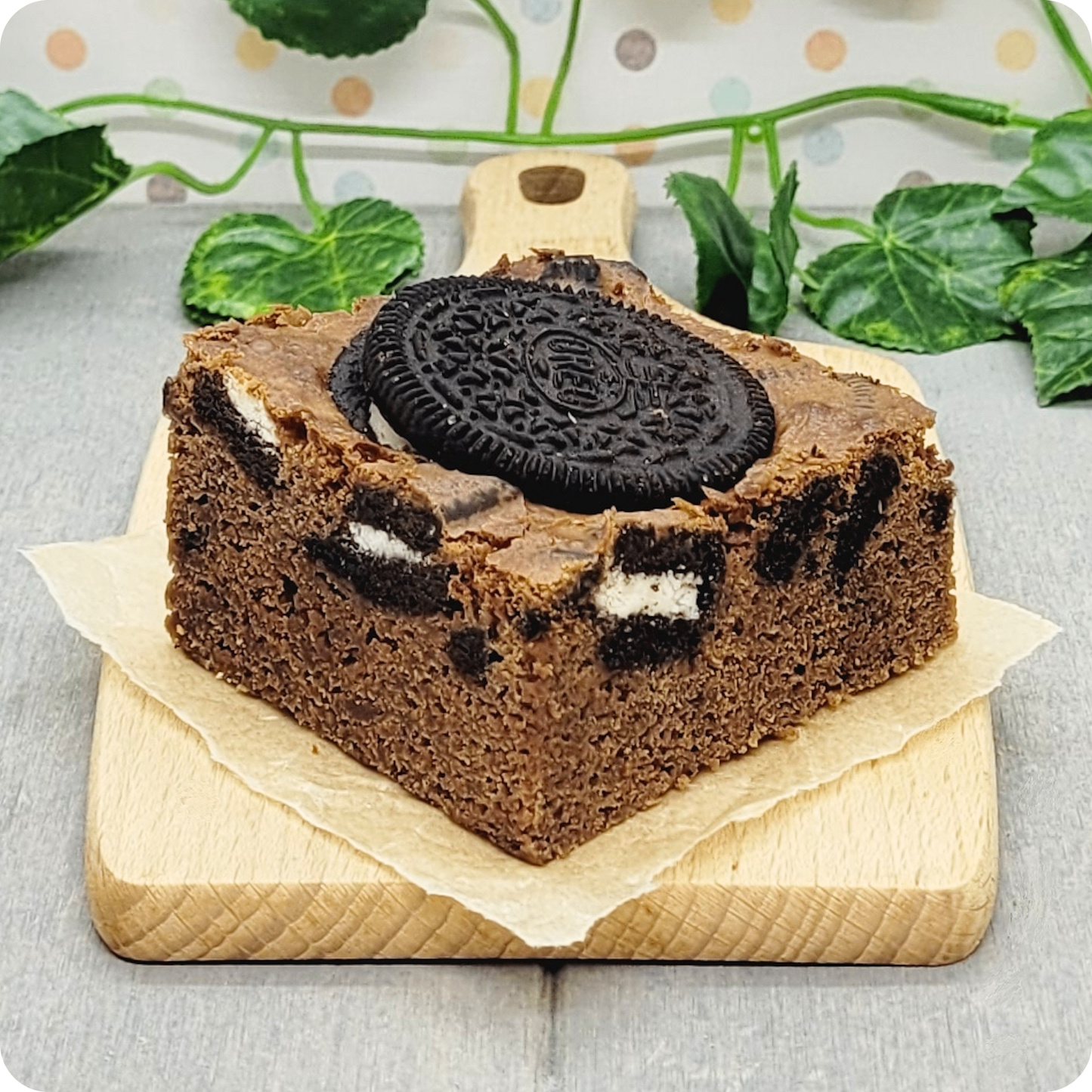 Verse Oreo Brownie als traktatie of cadeau. Ophalen in Dendermonde of verzending via Bpost!